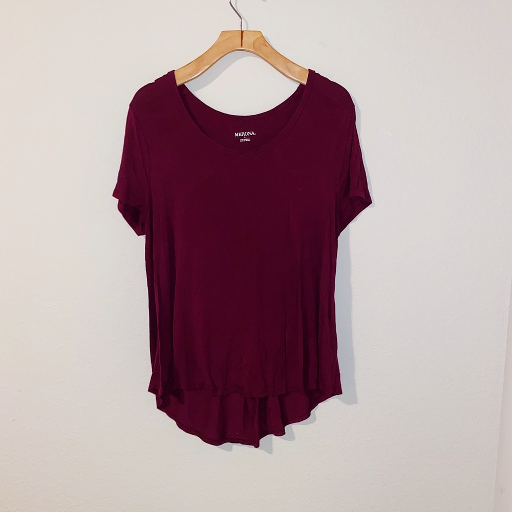 MERONA | RELAXED SCOOP NECK | SZ L